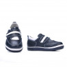 Buty dla małych dzieci 64c indigo+białe