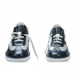 Buty sportowe męskie 886 indygo łączony