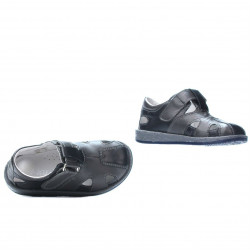 Buty dziecięce małe 07-1c indygo+szary