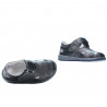 Buty dziecięce małe 07-1c indygo+szary