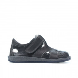 Buty dziecięce małe 07-1c indygo+szary