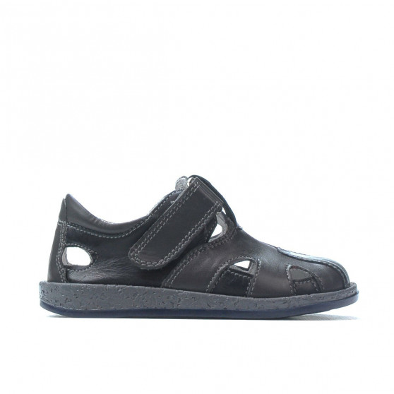 Buty dziecięce małe 07-1c indygo+szary