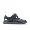 Buty dziecięce małe 07-1c indygo+szary