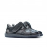 Buty dziecięce małe 07-1c indygo+szary