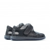 Buty dziecięce małe 07-1c indygo+szary