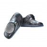 Buty dziecięce małe 07-1c indygo+szary