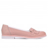 Damskie buty casual 699 puder kombinowany