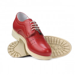 Damskie buty casual 6001 czerwone