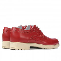 Damskie buty casual 6001 czerwone