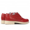 Damskie buty casual 6001 czerwone