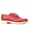 Damskie buty casual 6001 czerwone
