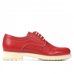 Damskie buty casual 6001 czerwone