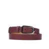 Pasek damski 07m biz bordo