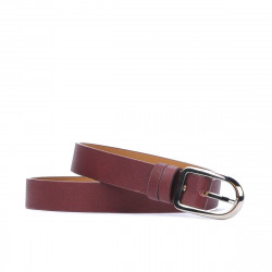 Pasek damski 07m biz bordo