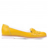 Damskie buty casual 699 żółty kombinowany
