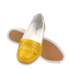 Damskie buty casual 699 żółty kombinowany