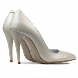 Damskie eleganckie buty 1241 beżowe