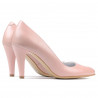Eleganckie buty damskie 1234 perłowy róż