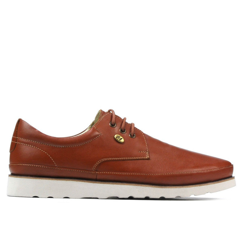 Buty casual mężczyźni 889 koniak