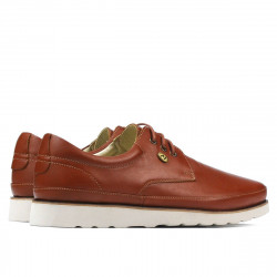 Buty casual mężczyźni 889 koniak