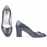 Eleganckie buty damskie 1268 pyton indygo