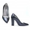 Eleganckie buty damskie 1261 antracyt