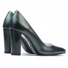 Damskie eleganckie buty 1261 zielony perłowy