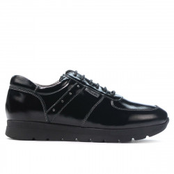 Damskie buty sportowe 6003 lakierowana czerń