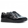 Damskie buty sportowe 6003 lakierowana czerń