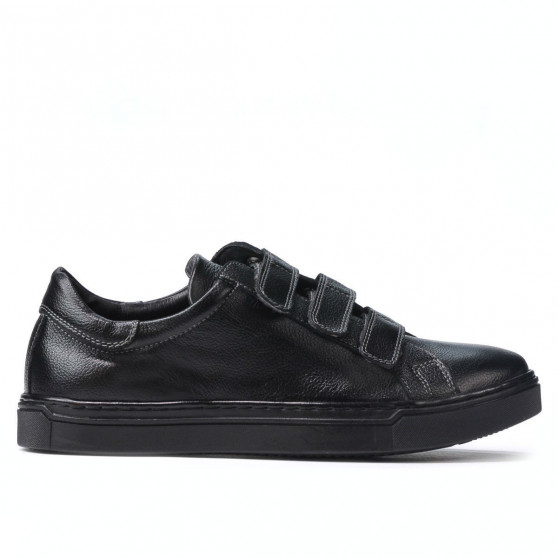 Buty sportowe męskie 893sc czarne rzepy