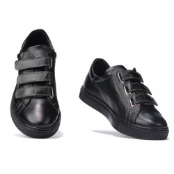 Buty sportowe męskie 893sc czarne rzepy