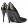 Eleganckie buty damskie 1241 brąz perłowy