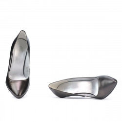 Eleganckie buty damskie 1241 brąz perłowy