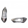 Eleganckie buty damskie 1241 brąz perłowy