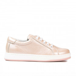 Buty dziecięce 167 pudrowa perła