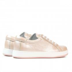 Buty dziecięce 167 pudrowa perła