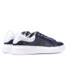 Buty sportowe damskie 6008 indygo+białe
