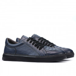 Męskie buty casual/sportowe 891 indygo