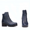 Botki damskie 3322 indygo