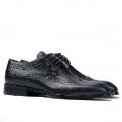 Eleganckie buty męskie 892m czarne (duże rozmiary)