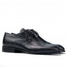 Eleganckie buty męskie 892m czarne (duże rozmiary)