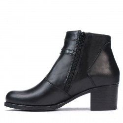 Botki damskie 3328 czarne