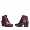 Damskie botki 3328 bordowe