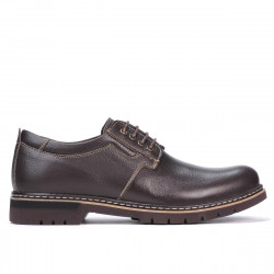 Casualowe buty męskie 895 kawa