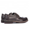 Casualowe buty męskie 895 kawa