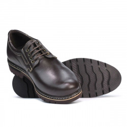Casualowe buty męskie 895 kawa