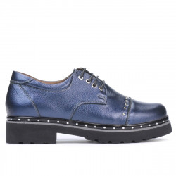 Buty casual damskie 6009 indygo perłowy