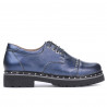 Buty casual damskie 6009 indygo perłowy