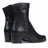 Damskie botki 3334 czarne