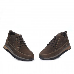 Casualowe buty męskie 4109 bufo cafe